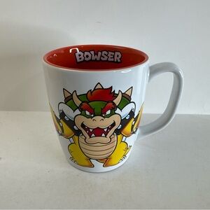 Super Nintendo World Universal Studios Bowser Mug Ceramic Coffee Cup 16oz EUC